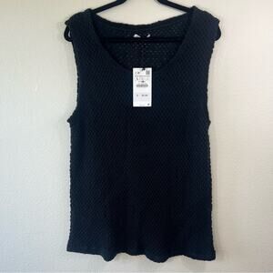 NWT ZARA Sleeveless Knit Top